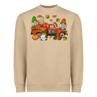 Mushroom fall gnomes truck Heavyweight Sweatshirt - AdoDesignShop