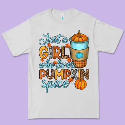 Premium Tee Just a girl who loves pumpkin spice