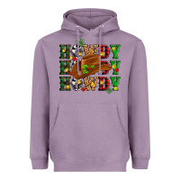 Lavender Howdy Howdy Howdy christmas Heavyweight Hoodie - MaliasSmallBusiness