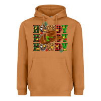 Meerkat Howdy Howdy Howdy christmas Heavyweight Hoodie - MaliasSmallBusiness