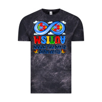 Cloud Black autism infinity seeing the world differently Vintage Tee - JahusDesignShop
