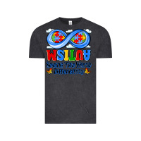 Vintage Black autism infinity seeing the world differently Vintage Tee - JahusDesignShop