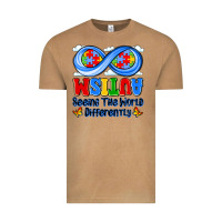 Vintage Camel autism infinity seeing the world differently Vintage Tee - JahusDesignShop
