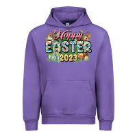 Tulip Happy Easter 2023 Urban Hoodie - HowdyJamesFarm