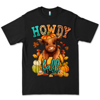 Black Hay there Fall pumpkin heifer Premium Tee - RanaPortraitStore