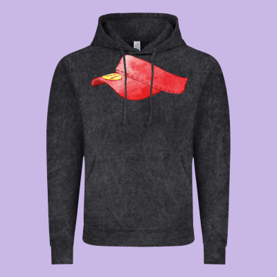Red Softball Visor Fa Element Vintage Hoodie Designed By Fadigitalartstudio
