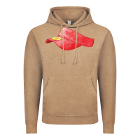 Vintage Coffee red softball visor fa element Vintage Hoodie - FaDigitalArtStudio