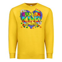 Lemon LGBTQ Pride Human Kind Be Both Premium Sweatshirt - BundleAndBundleShop