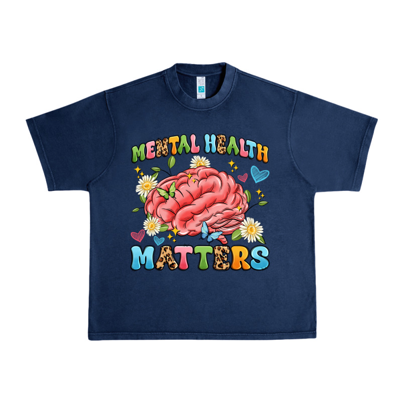 Mental Health Matters Urban Heavy Tee by Artiststas | Teevron