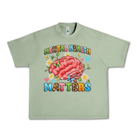 Oil Green mental health matters Urban Heavy Tee - Artiststas