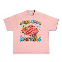 Salmon mental health matters Urban Heavy Tee - Artiststas