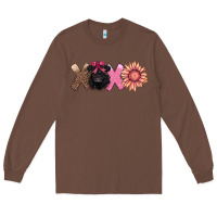 Chestnut xoxo belted galloway Long Sleeve Tee - AdoDesignShop