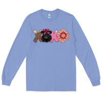 Colony Blue xoxo belted galloway Long Sleeve Tee - AdoDesignShop