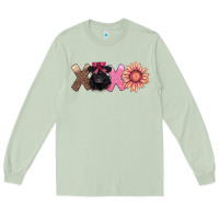 Matcha xoxo belted galloway Long Sleeve Tee - AdoDesignShop