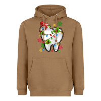 Toasted Coconut Christmas Teeth Dentist Heavyweight Hoodie - MaliasSmallBusiness