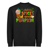Black whatever spices your pumpkin Heavyweight Sweatshirt - AdoDesignShop