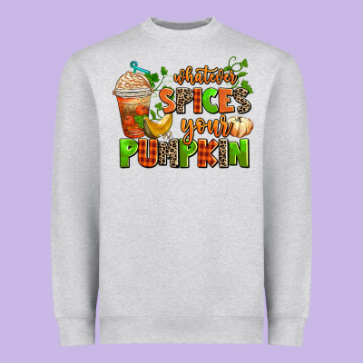 Whatever Spices Your Pumpkin Heavyweight Sweatshirt Designed By Adodesignshop