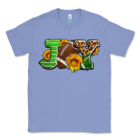 Colony Blue joy with football ball and sunflower ado Classic Tee - AdoDesignShop