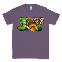 Lavender joy with football ball and sunflower ado Classic Tee - AdoDesignShop
