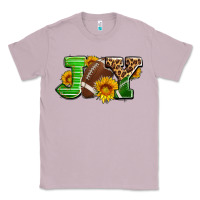 Lilac joy with football ball and sunflower ado Classic Tee - AdoDesignShop