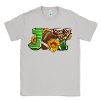 Moon Dust joy with football ball and sunflower ado Classic Tee - AdoDesignShop