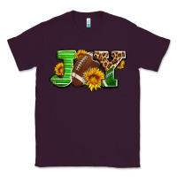 Plum joy with football ball and sunflower ado Classic Tee - AdoDesignShop