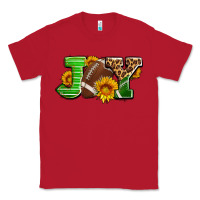 Red joy with football ball and sunflower ado Classic Tee - AdoDesignShop
