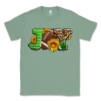 Sage joy with football ball and sunflower ado Classic Tee - AdoDesignShop