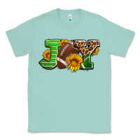 Seafoam joy with football ball and sunflower ado Classic Tee - AdoDesignShop