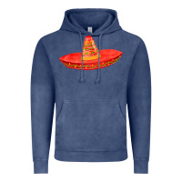 Vintage Denim red sombrero fa element Vintage Hoodie - FaDigitalArtStudio