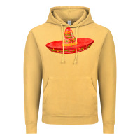 Vintage Mustard red sombrero fa element Vintage Hoodie - FaDigitalArtStudio