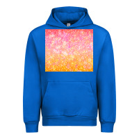 Cobalt orange pink ombre glitter Urban Hoodie - TumblerDesignByShophia