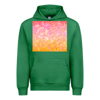 Emerald orange pink ombre glitter Urban Hoodie - TumblerDesignByShophia