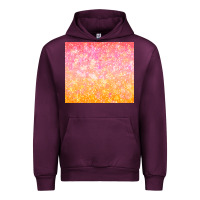 Mauve Wine orange pink ombre glitter Urban Hoodie - TumblerDesignByShophia