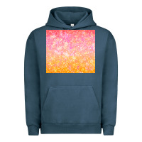 Pigment Midnight Navy orange pink ombre glitter Urban Hoodie - TumblerDesignByShophia