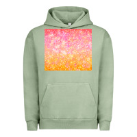 Pigment Oil Green orange pink ombre glitter Urban Hoodie - TumblerDesignByShophia