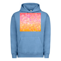 Pigment Pebble Blue orange pink ombre glitter Urban Hoodie - TumblerDesignByShophia