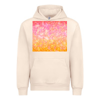 Sandshell orange pink ombre glitter Urban Hoodie - TumblerDesignByShophia