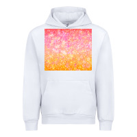 White orange pink ombre glitter Urban Hoodie - TumblerDesignByShophia