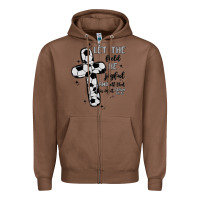Chestnut soccer Zipper Hoodie - MaliasSmallBusiness