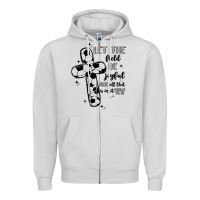 Dove Grey soccer Zipper Hoodie - MaliasSmallBusiness