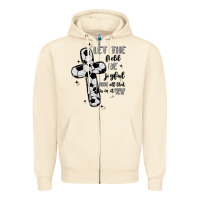Sandshell soccer Zipper Hoodie - MaliasSmallBusiness