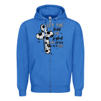 True Royal soccer Zipper Hoodie - MaliasSmallBusiness