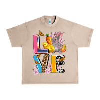 French Oak love easter Urban Heavy Tee - AdoDesignShop