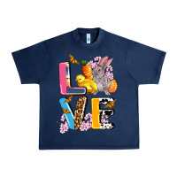 Navy love easter Urban Heavy Tee - AdoDesignShop
