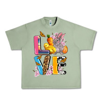 Oil Green love easter Urban Heavy Tee - AdoDesignShop