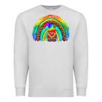 Dove Grey LGBTQ Pride Gnome Rainbow Premium Sweatshirt - BundleAndBundleShop