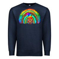 Navy LGBTQ Pride Gnome Rainbow Premium Sweatshirt - BundleAndBundleShop