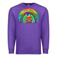 Purple LGBTQ Pride Gnome Rainbow Premium Sweatshirt - BundleAndBundleShop