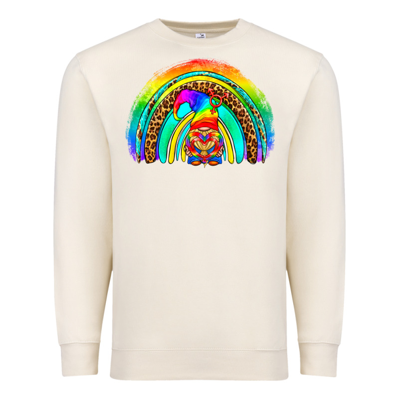 Lgbtq Pride Gnome Rainbow Premium Sweatshirt by BundleAndBundleShop | Teevron